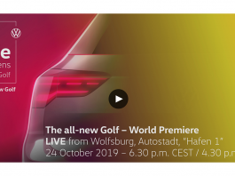 Volkswagen GOLF 8 : Suivez en Direct la retransmission de la Première Mondiale Golf 8