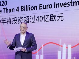 Volkswagen Group China va investir plus de 4 milliards d’euros en 2020