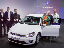 Volkswagen 100,000ème e-Golf