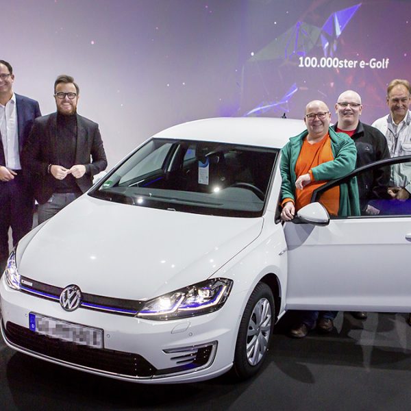 Volkswagen 100,000ème e-Golf