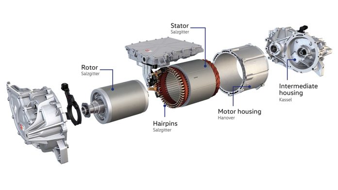 Le système de propulsion électrique de la Volkswagen ID.3