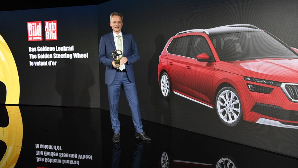 Le volant d’or décerné à la ŠKODA KAMIQ