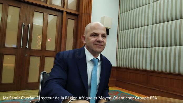 Mr Samir Cherfan Directeur de la Région Afrique et Moyen-Orient chez Groupe PSA