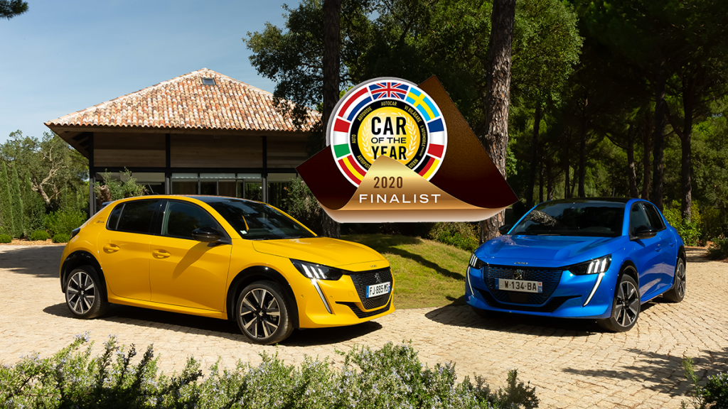 La nouvelle PEUGEOT 208 finaliste du prix Car of the Year 2020 PEUGEOT_208