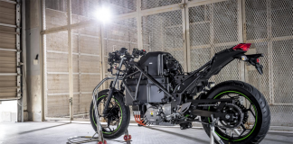 Kawasaki dévoile son nouveau projet de moto électrique