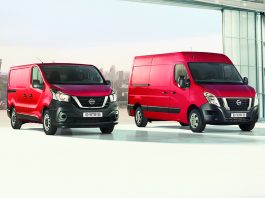 Nissan Vans NV300 - NV400 Pack shot Front LHD-source