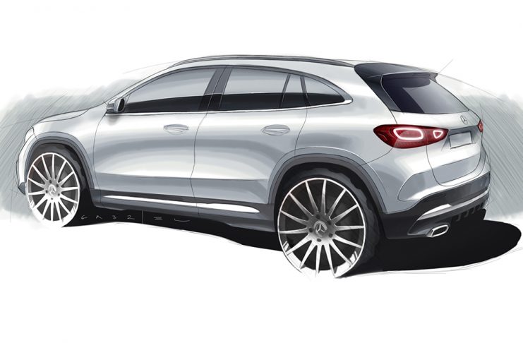 Mercedes-Benz GLA Teaser