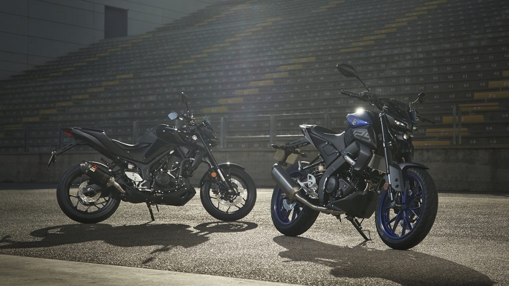 Yamaha MT-125 et MT-03