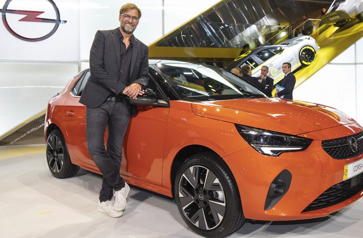 Juergen Klopp Opel Corsa-e