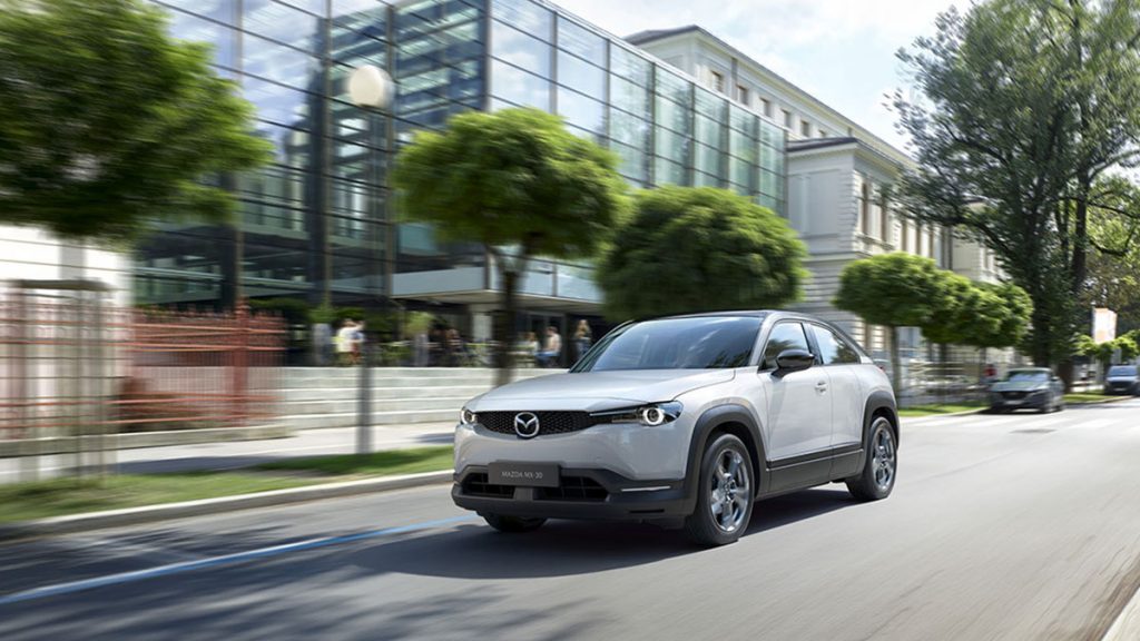 Mazda MX-30 en Première Européenne au Salon de Bruxelles 2020 Mazda MX-30