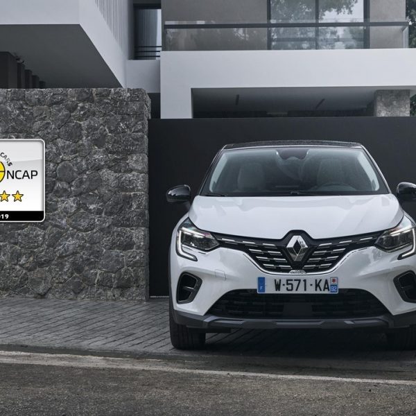 Nouveau RENAULT CAPTUR : 5/5 à l'EURO NCAP