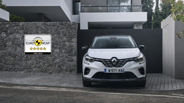 Nouveau RENAULT CAPTUR : 5/5 à l'EURO NCAP