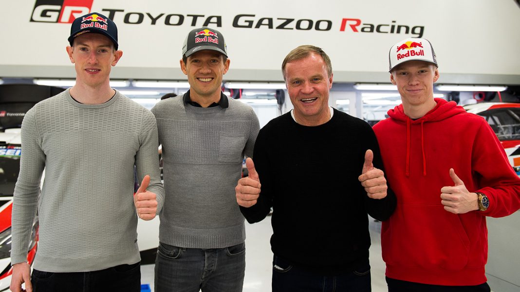Ogier, Evans et Rovanperä, un trio de pilotes enthousiasmant pour la Toyota Yaris WRC en 2020