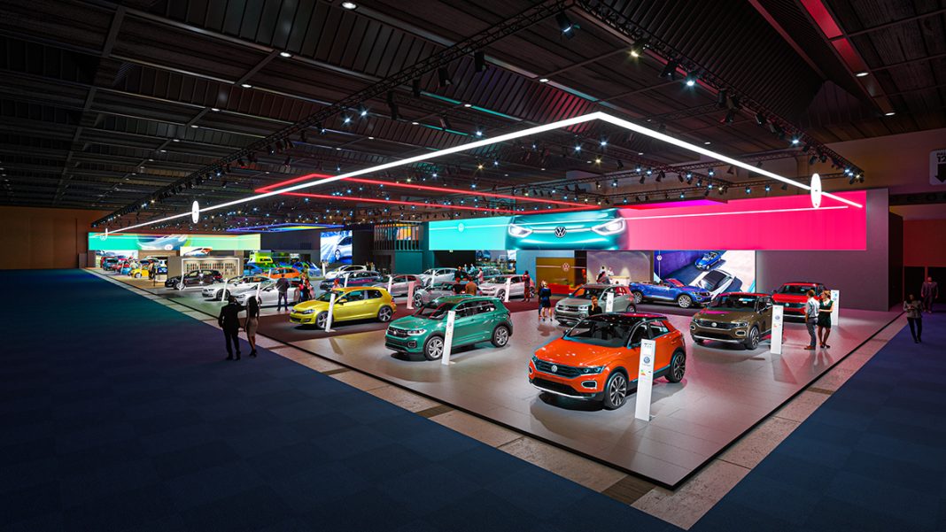 Salon de Bruxelles, Volkswagen et Volkswagen Commercial Vehicles sur un nouveau stand tout en couleurs et signé d’un nouveau logo au palais 11