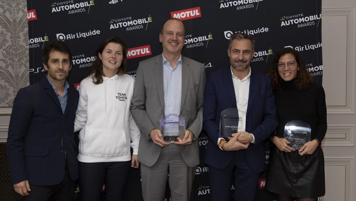 Toyota primé aux COYOTE Automobile Awards pour son partenariat avec les Jeux Olympiques et Paralympiques de Tokyo 2020