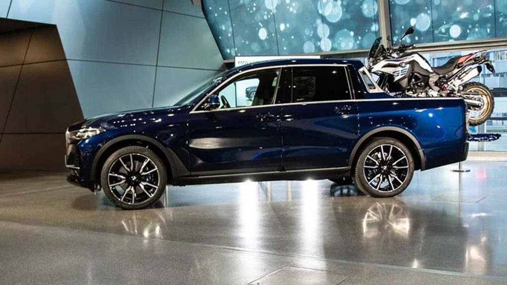 BMW X7 Pick-up exposé à BMW Welt BMW X7 Pick-up