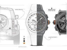 Land Rover Zenith Defy 21 Watch Graphic