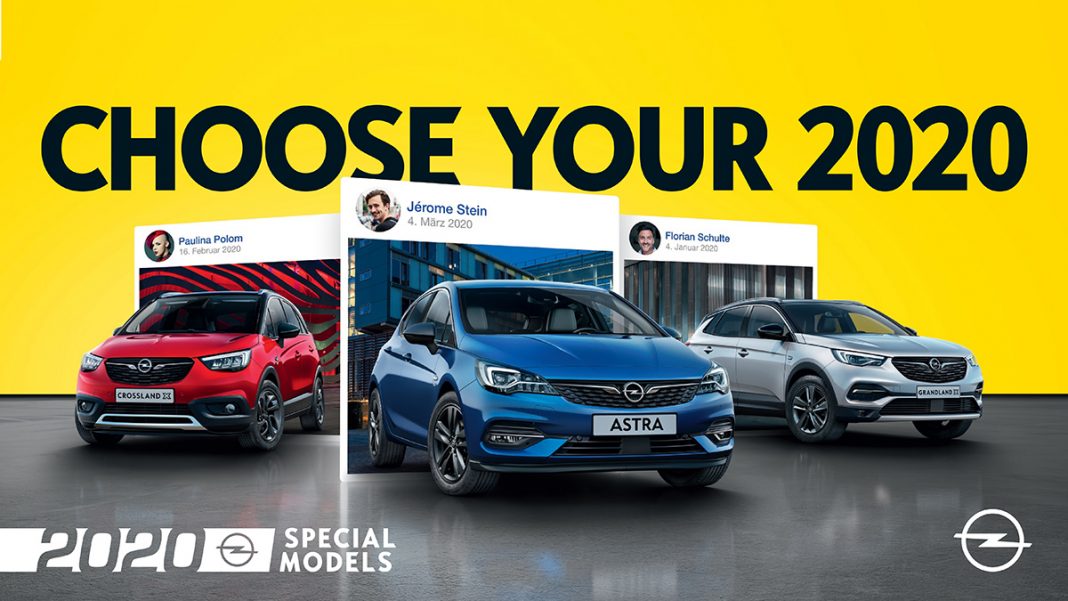 Opel 2020 Special Moldels