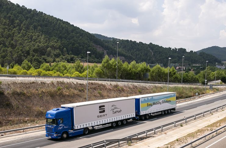 SEAT expands the fleet of duo trailers and giga trailers to promote more sustainable logistics