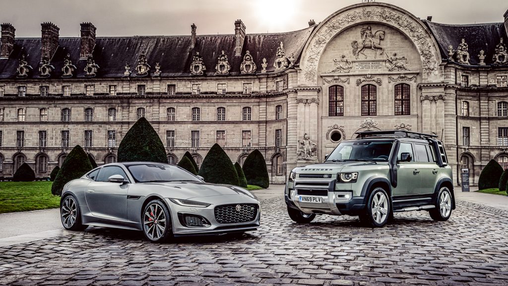 Land Rover Defender - Jaguar F-Type