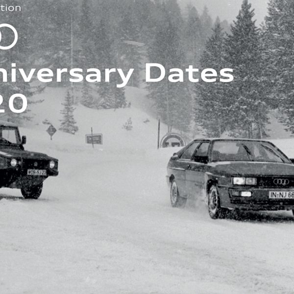Audi Anniversary Dates 2020