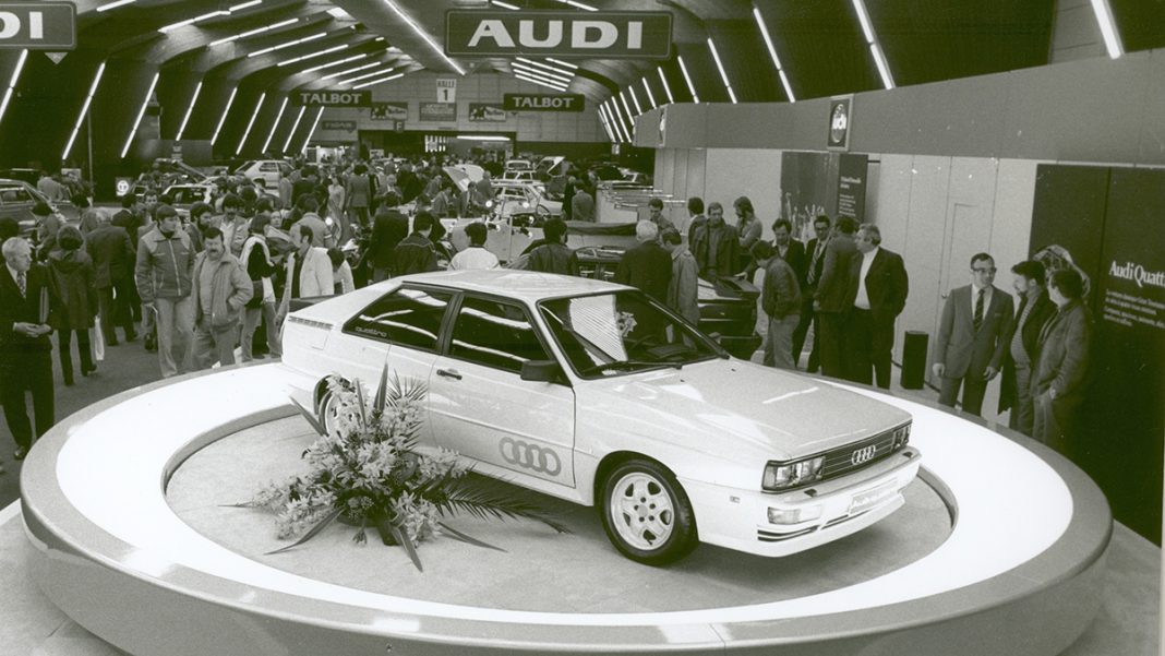 Audi célèbre 40 ans de Quattro