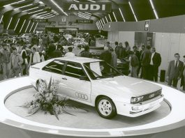 Audi célèbre 40 ans de Quattro