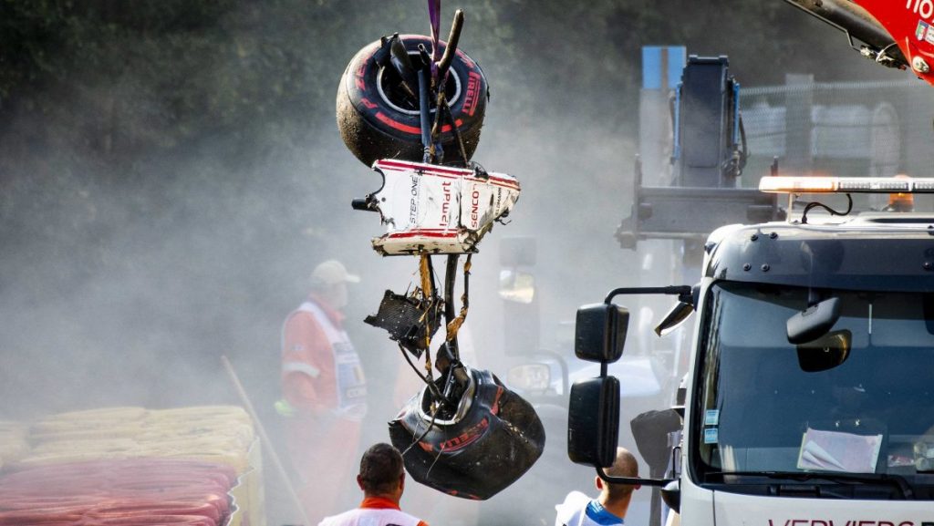 Anthoine Hubert Crash