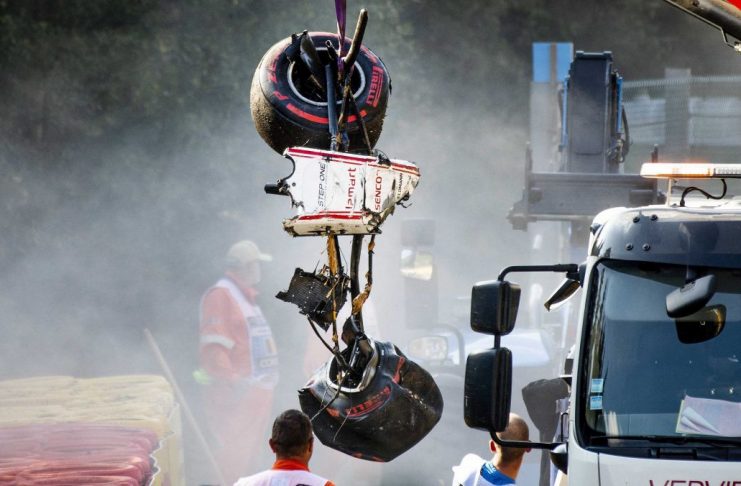 Anthoine Hubert Crash