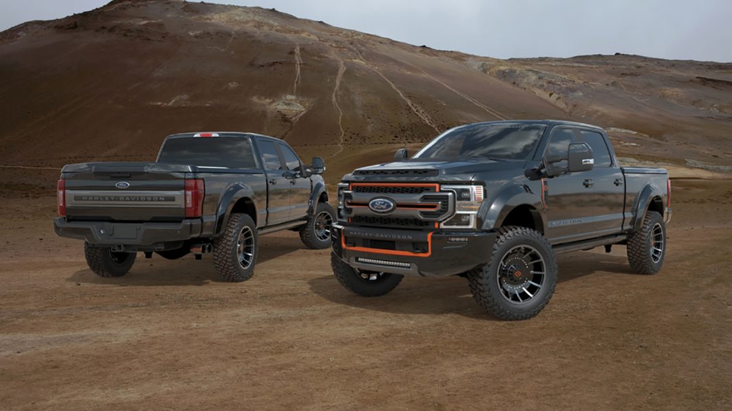 HARLEY-DAVIDSON™ BRANDED FORD F-250 EDITION TRUCK INTRODUCED