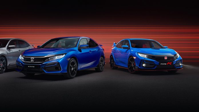 2020 Civic Type R Range - Type R Sport Line, Civic Sport Line, T