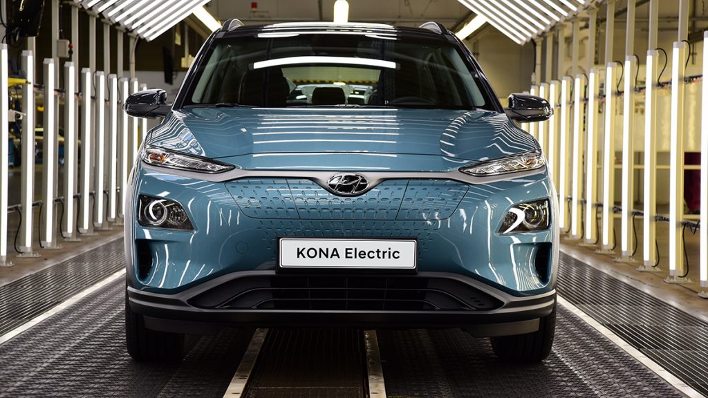 Hyundai Motor augmente la production de la Kona Electric