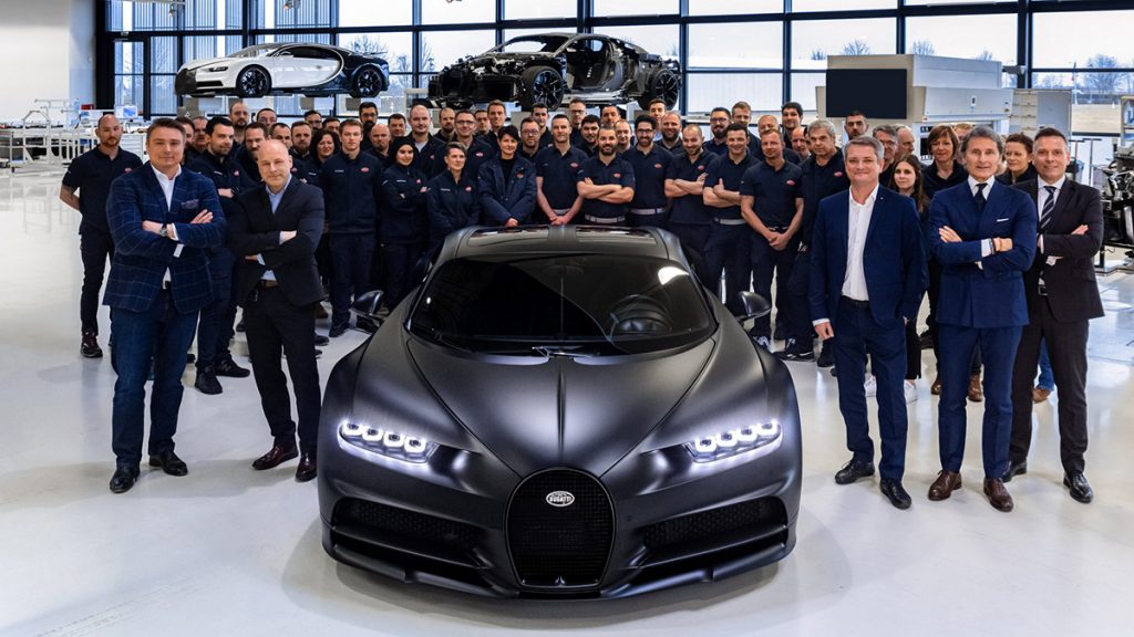 Bugatti Chiron Edition Noire Sportive : un bolide de 1.500 chevaux ! Bugatti Chiron Noire Sportive