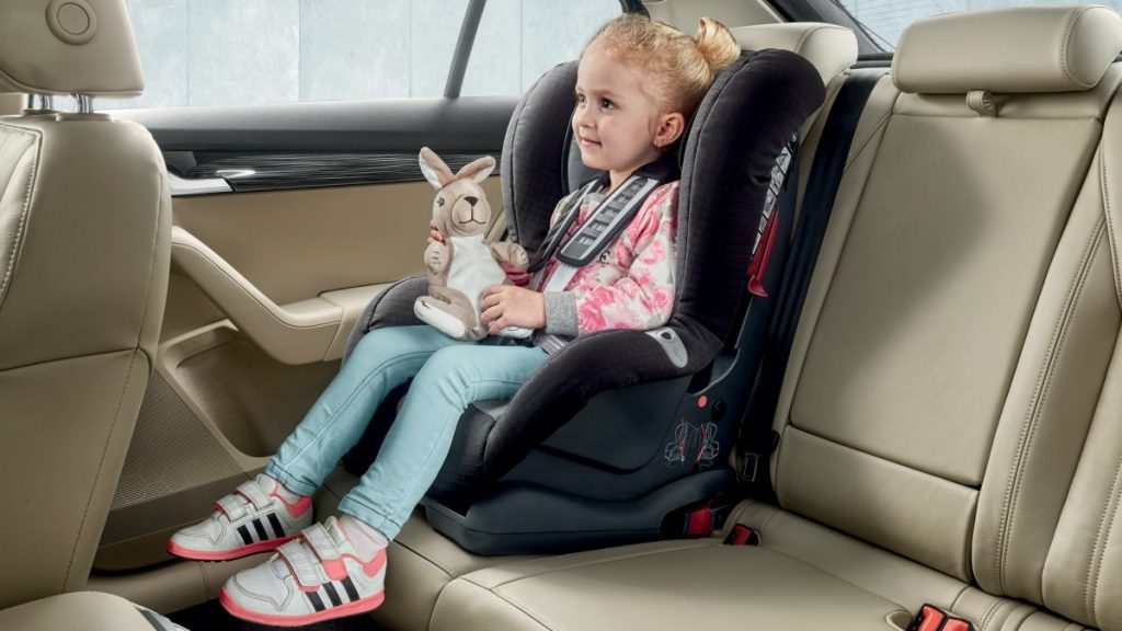 SKODA Genuine Accessories range offers four child seat models catering to any age Skoda