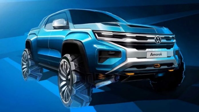 Volkswagen Amarok 2022 - teaser