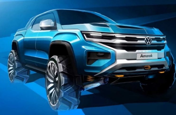 Volkswagen Amarok 2022 - teaser
