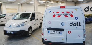 Dott choisit le Nissan e-NV200 pour sa flotte logistique 100% électrique à Paris