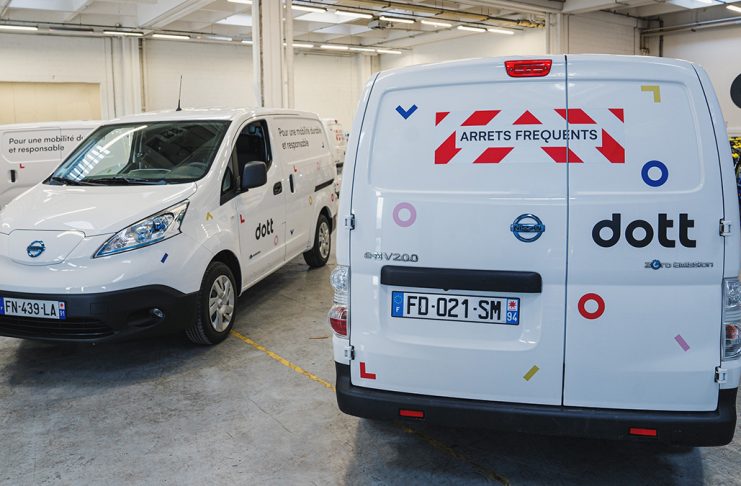 Dott choisit le Nissan e-NV200 pour sa flotte logistique 100% électrique à Paris