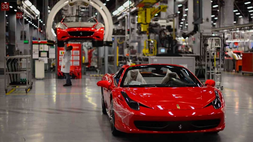 usine Ferrari