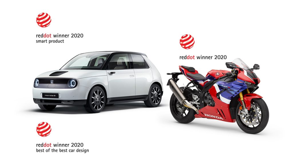 Honda E décroche le prix « Best of the Best » aux Red Dot Design