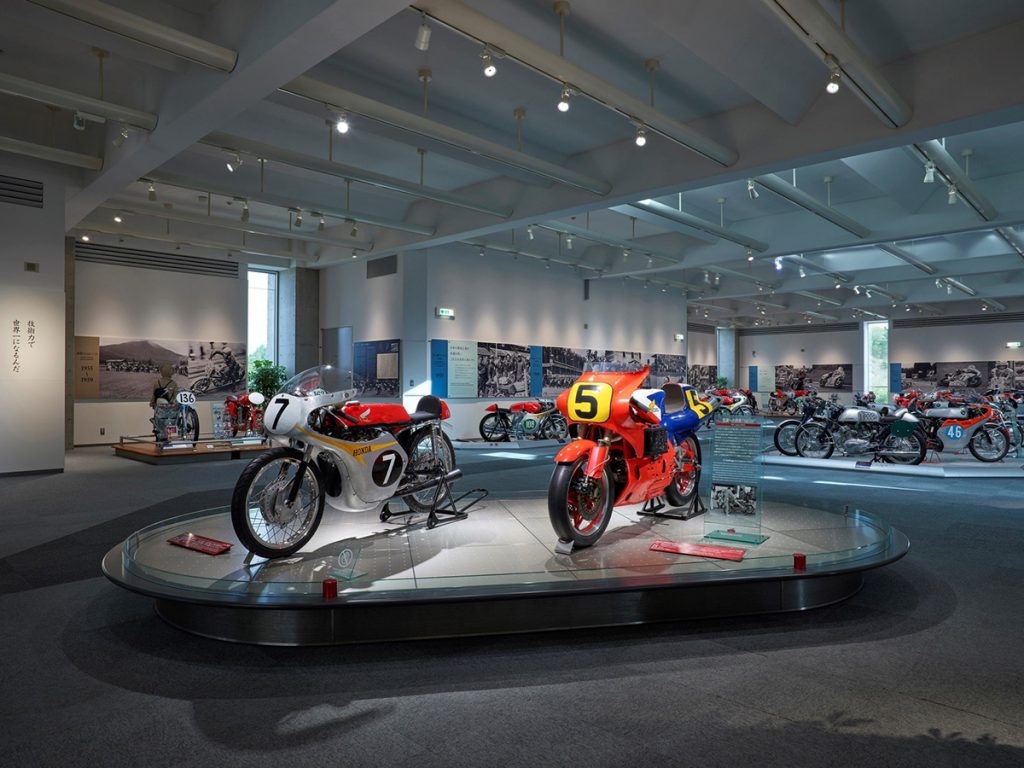 Visite virtuelle du Musée Honda «Collection Hall A Motegi» découvrez l'histoire et les trésors du musée Honda sans bouger de chez vous