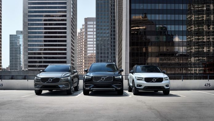 Volvo Cars' SUV line-up