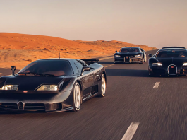 Bugatti EB110, Veyron, Chiron la trilogie de l’ère moderne Bugatti