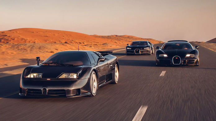 Bugatti EB110, Veyron, Chiron la trilogie de l’ère moderne Bugatti