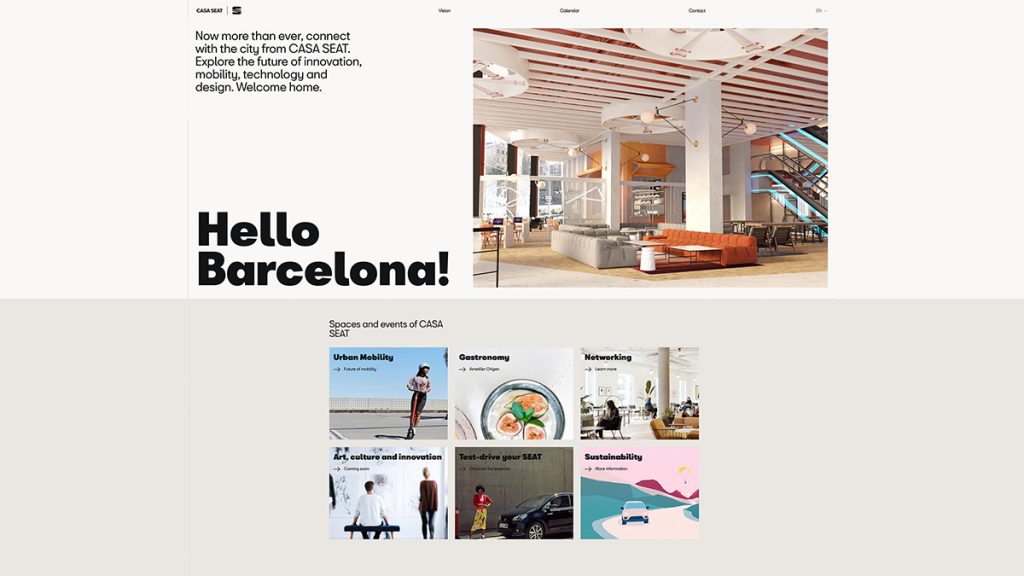 CASA SEAT met à jour son site web avec un calendrier en ligne des activités CASA SEAT met à jour son site web avec un calendrier en ligne des activités