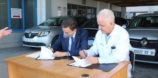 COVID-19 - Renault Algérie Production apporte son aide à l'Hôpital d'Oran