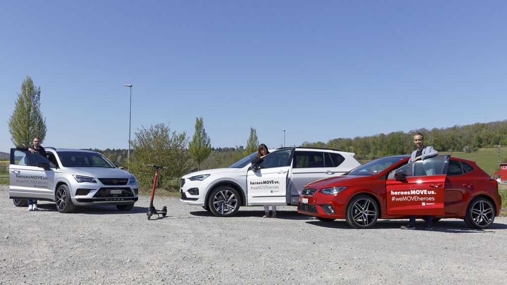 Covid-19 : SEAT soutient les héros de la santé