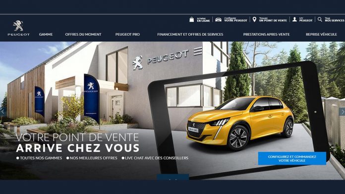 “VOTRE POINT DE VENTE PEUGEOT ARRIVE CHEZ VOUS” : Commandez et faites vous livrer en toute sécurité.