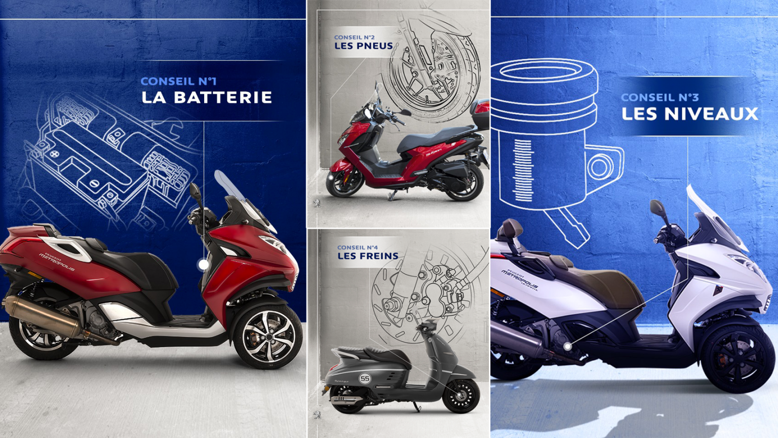 Scooter en pause pendant le confinement : Les 6 conseils de Peugeot