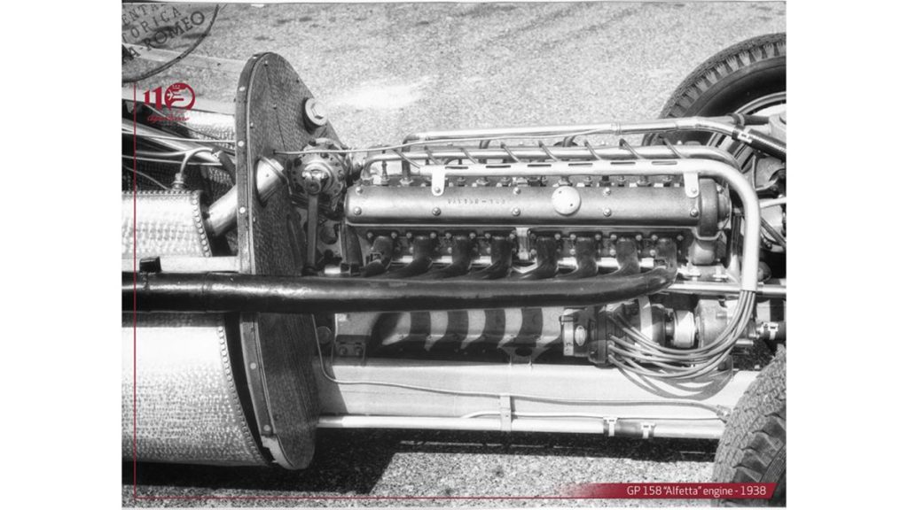 GP 158 Alfetta engine - 1938